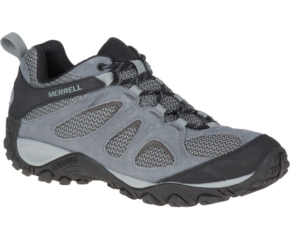 Buty Trekkingowe Merrell Męskie Szare - Yokota 2 - 831046-ONR